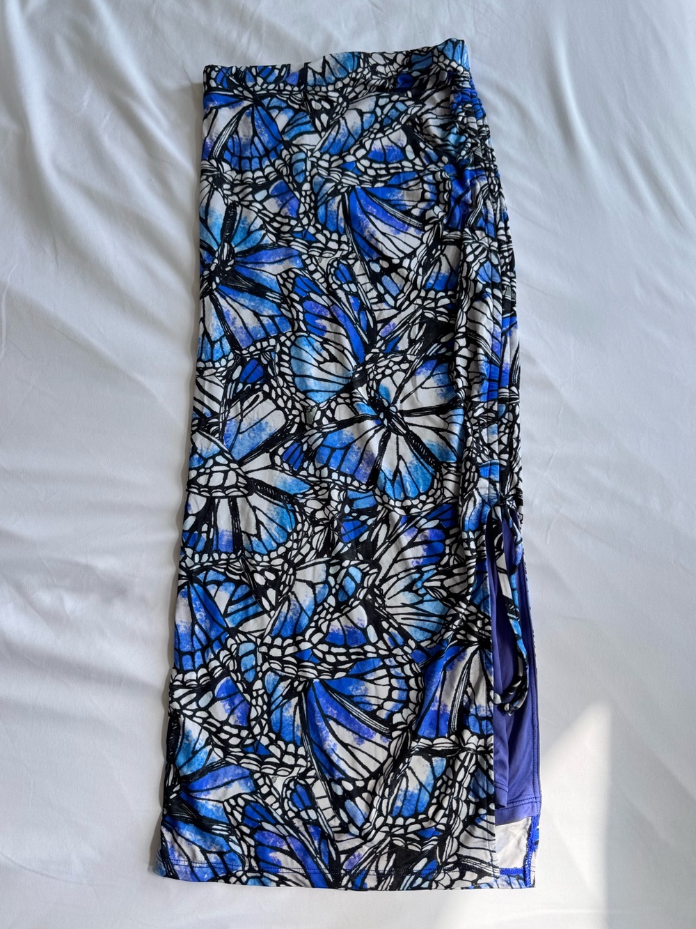 Toluca Blue Butterfly Swim Coverup